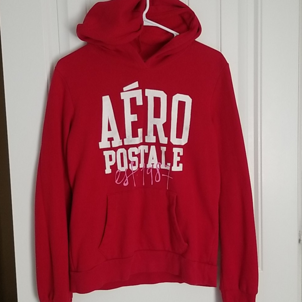 Red hoodie